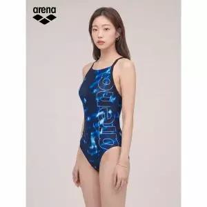 [하프클럽/아레나]여성 오션크러쉬 원피스 수퍼플라이백 블루 A6BL1PL73BLU