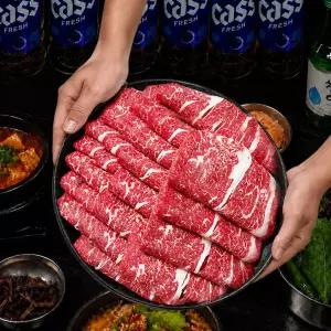압도적한입 울트라씬 1++ 한우 등심 로스구이
