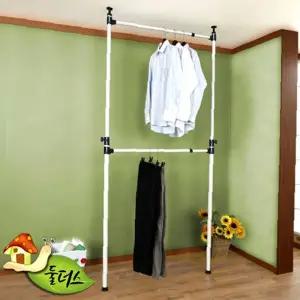 920-10행거 행거 옷걸이 2단 고정식