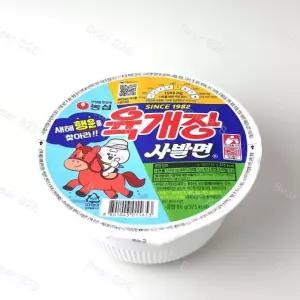 농심 육개장 사발면 86g 6개입