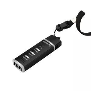 USB 충전식 전자호각 세이프메이트3긴급경보LED 전자 호 루라기 각 휘슬 LED후레쉬 안전경보