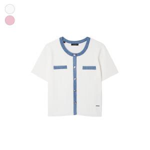 게스 여성 반팔 스웨터 자켓 RP2S06J3