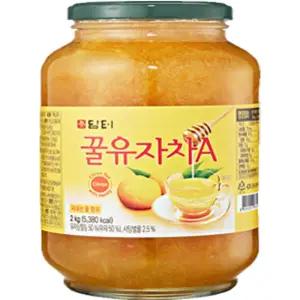 꿀 유자 2kg 유자청 유자차 차 티백