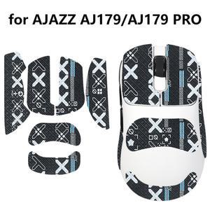 AJAZZ AJ179/Pro 게이밍 마우스용 논슬립 그립 테이프 스케이트 스티커 E-스포츠 컴퓨터 게이머용 땀 흡수-