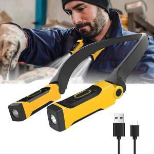 LED 목 매달려 빛 USB 충전 야간 독서 헤드라이트 야외 조명 캠핑