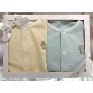 에뜨와 신생아 선물 다온해림 출산 백일 멜링 바디수트 쌍둥이 세트 임신 축하