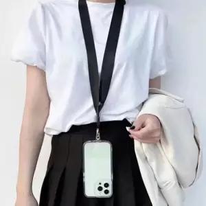핸드폰숄더끈 목걸이형 핸드폰 스트랩 길이조절 휴대폰줄 DD-12357