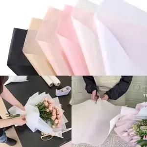 웨딩 파티 꽃 부케 선물 포장지 장식 포장 티슈 DIY 공예 65x50cm 10 개