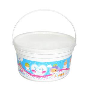 도너랜드 천사점토 흰색벌크350g/꽃만들기/지점토/클레이/찰흙/공예/점토