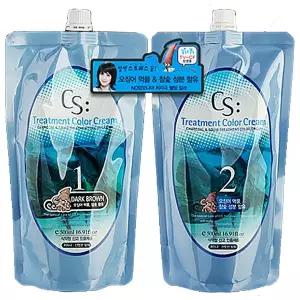 소망 CS 오징어먹물 염색약 500ml