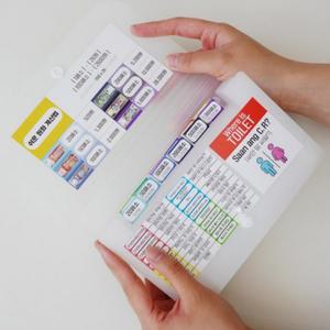 동남아여행 포켓지갑 3종 동지갑 여행스티커 베트남 필리핀 태국 바트 페소