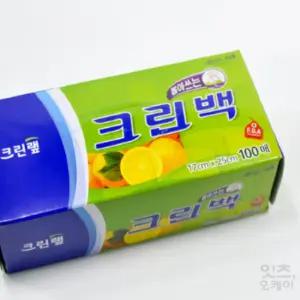 firstok 크린백 17x25 100매 1100 일회용위생백 위생롤백