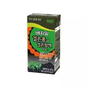 [정식품] 정식품 베지밀 검은콩과 검은참깨 두유 190ml 72개