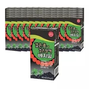 정식품 베지밀 검은콩과 검은참깨 190ml 72개