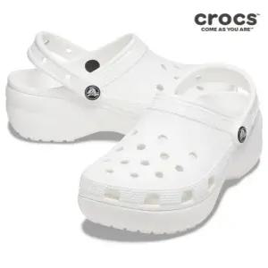 슬리퍼 샌들 TQJ 206750-100 CLASSIC PLATFORM CLOG W WHI