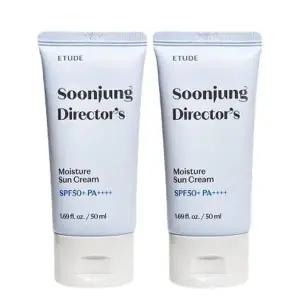 에뛰드 순정 디렉터 수분 선크림 50ml+50ml 더블기획 (AD)