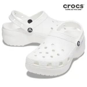[크록스]크록스슬리퍼 샌들 TQJ 206750-100 CLASSIC PLATFORM CLOG W WHI