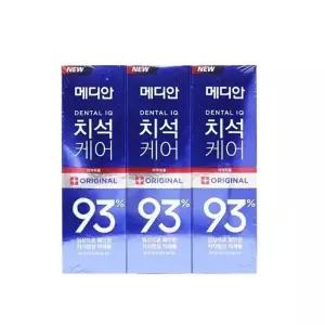 BTM 메디안 치석케어 치약 오리지날 120gx3