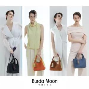 [Burda Moon] 소가죽 트윈백 1종 + 패브릭백 1종 BM005