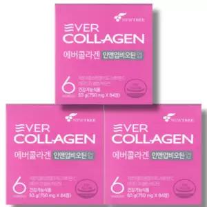 에버콜라겐 인앤업비오틴 업 750mg x 84정 3개 저분자콜라겐펩타이드