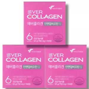 에버콜라겐 인앤업비오틴 업 750mg x 84정 3개
