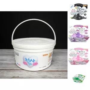 (350g 벌크 1개) 점토놀이 천사점토 미니어쳐 만들기/대용량/안전한/가정용/아이들용/창의력/발달/미술학원