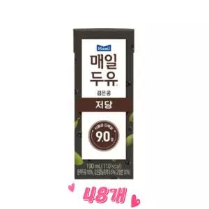 매일두유 저당 검은콩,190ml,48개