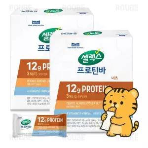 셀렉스 프로틴바, 너츠, 50g, 12개