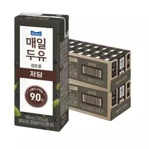 매일두유 고단백 저당 검은콩 190ml x 48팩 식물성 단백질