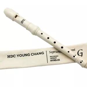 영창 소프라노 저먼식 화이트 리코더 HYRS-23G