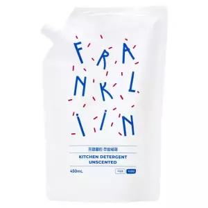 프랭클린 비건 아기주방세제 리필 450ml 과일 유아 식기세제