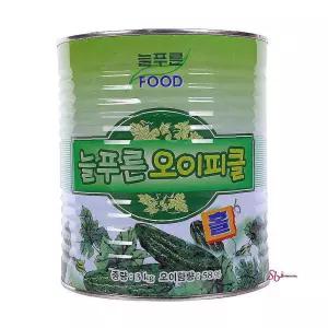 새콤하고 홀 상큼한 오이피클 3kg 오이피클홀vwx102