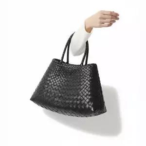 드래곤 디퓨전 26SS SANTA CROCE SMALL (8893-BLACK) (산타 크로체 스몰 탑핸들 백)