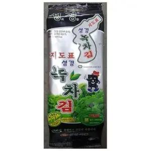 식자제 녹차 식탁김 조각김 성경 조미김 도시락김 50g X20개