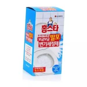 홈스타 보글보글 발포 변기세정제 3회분 거품형 화장실