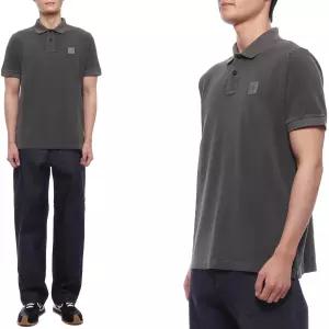 [스톤아일랜드]26SS 남성 로고 패치  반팔티셔츠 (L1S1522002SC S0067 V0065 26S)