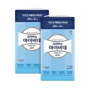 크리넥스 마이비데 캡형 60매x 6 x 2팩x2