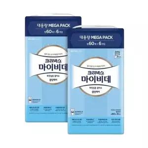 크리넥스 마이비데 캡형60매x 6 x 2팩 코스트코 잡화마켓
