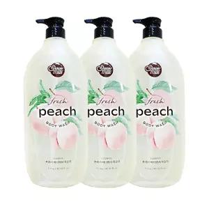 애경 샤워메이트 프레시 복숭아 바디워시 1.2kg 3개 샤워