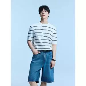 POLHAM 남성 쿨링 컴포트 데님 버뮤다 쇼츠_PHG2DH1052PHG2DH1052
