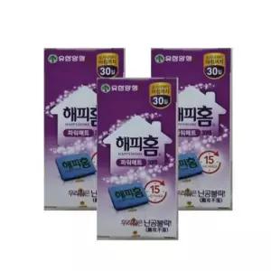 해피홈 파워매트 리필 30매 3개입 유한양행