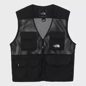 [백화점 정품] 26년SALE 노스페이스 THE NORTH FACE [본사공식] NV5VS01A 남성 익스플로링 메쉬 베스트 BLK