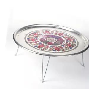 교자상 찻상 옛날 술상 다과상 밥상 양은 62CM