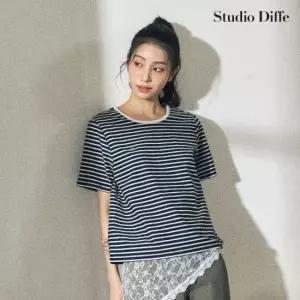 스튜디오디페 26SS 링거 스트라이프 티셔츠 3종런칭 가격 69,900원