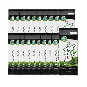 [지도표성경] 지도표 성경김 녹차 조각김 50g x 20봉