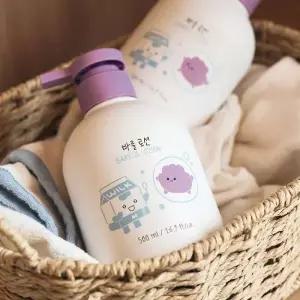 매장정품 BAREUL 바를x브레드이발소 아기 로션 대용량 500ml 저자극 유아 신생아 올인원 베이비 바디로션