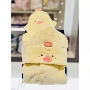 [압소바](하남점)[압소바26년FW 출산,백일,돌,조카선물]두기무연사 목욕가운+손타올 2종세트(AB26C1TW01...