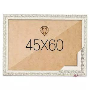 보석십자수액자 매트화이트 고급형 45x60 lmn566