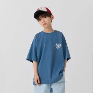 [리틀브로]B.스탑웨이브반팔티_블루[티셔츠E0401X09]