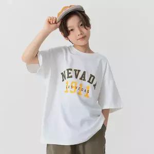 [리틀브로]B.1911네바반팔티_화이트[티셔츠E032711]